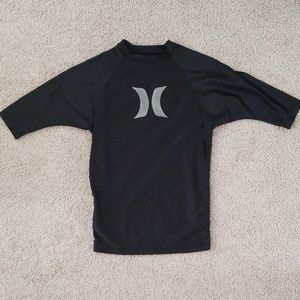 Hurley || Vintage Black Rash Guard